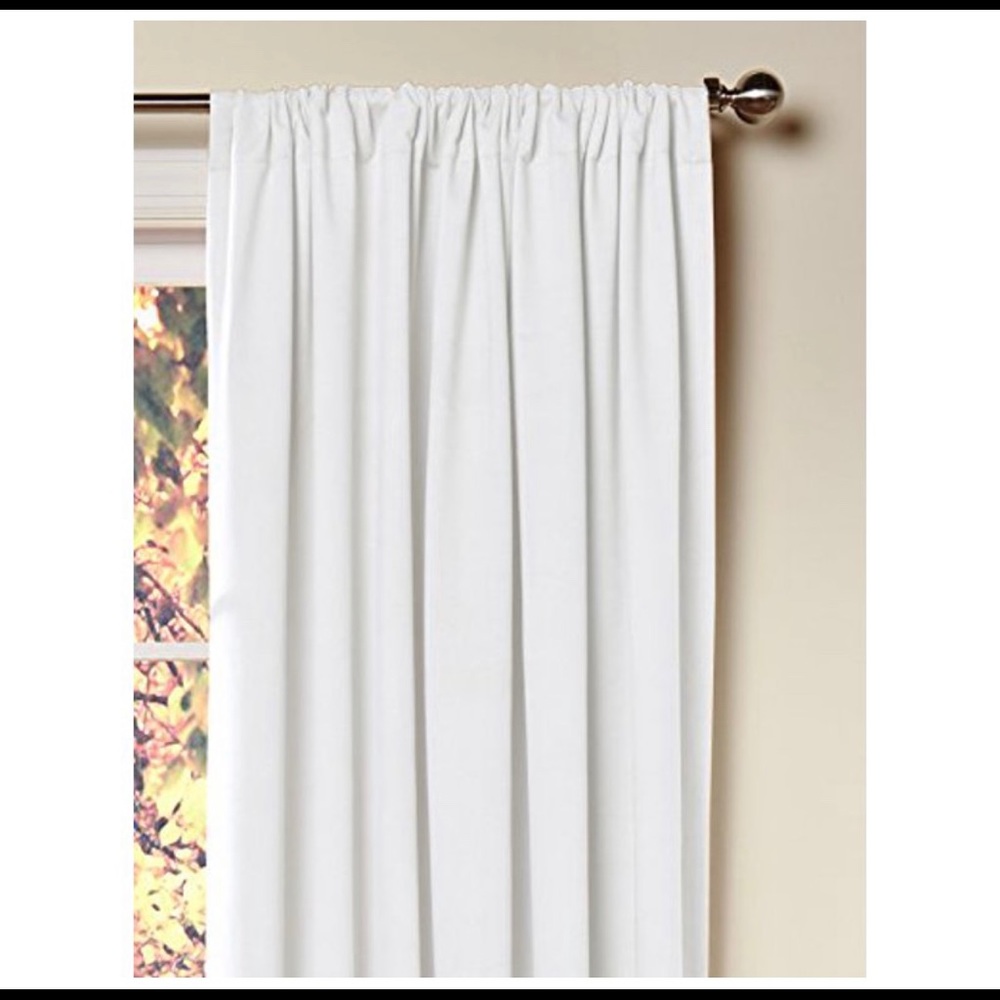 Set of 2 Reverse Tab Top Window Panels